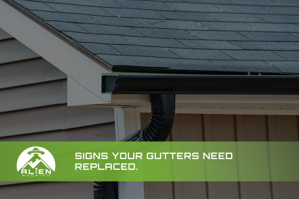 5 SIGNS YOUR GUTTERS NEED REPLACED